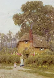 Ein Garten in Wiltshire